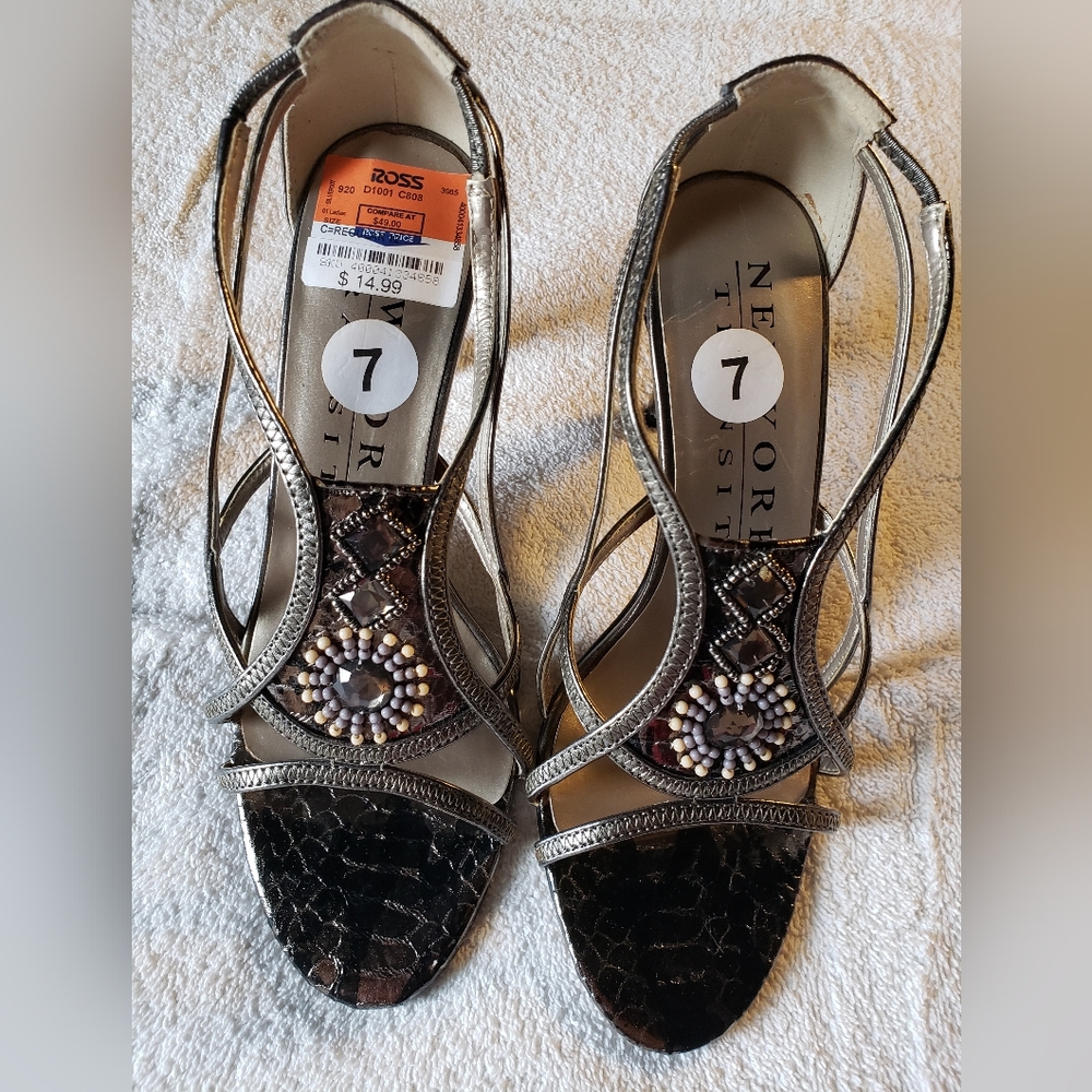 NWT Strappy High Heels